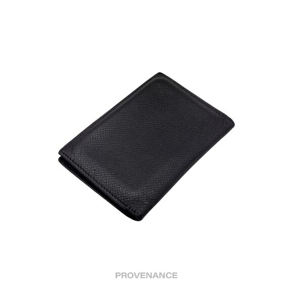 🔴 Hermes MC2 Euclide Card Holder Wallet - Epsom Noir Black - Picture 5 of 8